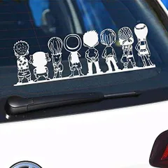 【特価セール】アニメワンピース車の投稿漫画アニメサイドドアデコレーション描画シャトルカーステッカー（30 * 10cm）
