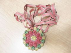 【非売品】【レア】LOEWE ロエベ お花 オーナメント クリスマス チャーム 陶器風