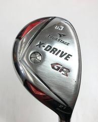 【最短翌日発送】ツアーステージ X-DRIVE GR (2010) | 21 | S200 | GS 95 | 中古 | ユーティリティ | ブリヂストン