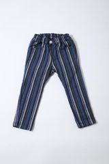 【PARTY TICKET Neo】2重織りパンツ/ストライプ ズボン　新品子供服95 キッズ 男の子 女の子