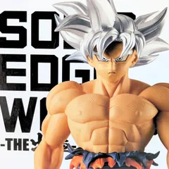 【未開封】 ドラゴンボール超 SOLID EDGE WORKS-THE出陣= 孫悟空 身勝手の極意 フィギュア 全１種 BANDAI BANPRESTO DRAGON BALL SERIES SON GOKU Figure
