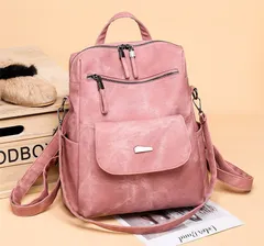 ★リュック 大容量 ママバッグ　カバン レディース A4対応 軽量 防水 通勤 通学 PUレザー ビジネス 外出 旅行