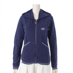 CHANELネイビー フード付き ジップアップパーカー カシミヤ 楽天市場】シャネル パーカー（レディースファッション）の通販