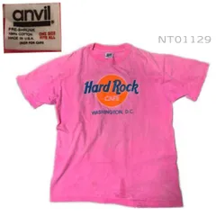 NT01129  サンフェードピンク90s アンビルUSA製プリントTシャツ シングルステッチ