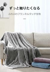 毛布 吸湿発熱 フランネルブランケット 180*200cm 2023秋冬 ひざ掛け用 マイクロファイバー あったか 洗える 軽い 薄い 暖かい寝具 通気性