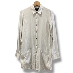 OURET オーレット ポケット付 ロングシャツ 日本製 コットン100% ライトグレー メンズ 夏 ゴーゴー古着マルイ北千住店 草1061Yのサムネイル