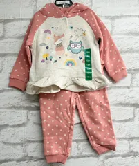 ▪️12/24閉店・売り尽くし！▪️Head quarters キッズパジャマ4枚セット☆あったか☆裏起毛【1516351】