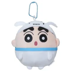 クレヨンしんちゃん マスコット 丸っこブルブルマスコット シロしんちゃん アイプランニング プレゼント かわいい ミニぬいぐるみ アニメキャラクター グッズ 