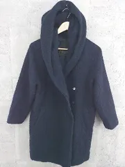 ■ KBF ケービーエフ URBAN RESEARCH コート サイズF ネイビー レディース 【中古】 【1002800947638】
