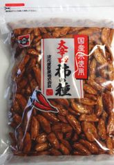 浪花屋 国産米使用 大辛口柿の種チャック袋 390ｇ×5袋