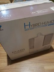 山善 ハイブリッド式加湿器 YAMAZEN KH-A554 ホワイト - メルカリ