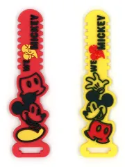 【中古】家電サプライ ミッキーマウス ＜ミッキー＞がいっぱい! 便利グッズcollection(ラバータイ(小)2個セット) 「一番くじ ディズニー ファンタジア 85th Anniversary Memories of＜Mickey＞」 F賞