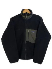 08年製 patagonia Classic Retro-X Jacket 黒 XS 00s パタゴニア レトロX フリースジャケット アウトドア ブラック 23056 F8