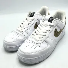 【中古】NIKE Air Force 1 Low Retro PRM QS Ivory Snake 2019 スニーカー 28cm AO1635-100 ホワイト ナイキ[10]
