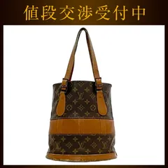 ルイ ヴィトン トートバッグ バケット ＰＭ ブラウン モノグラム
