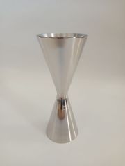 カクテル メジャーカップ ジガー 1oz 1.5oz  珍しい一体成型 目盛付