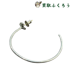クロムハーツ Chrome Hearts　CHプラス フープ ピアス シルバー925 アクセサリー