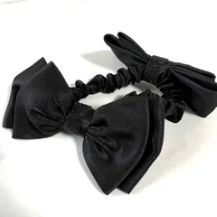 Complex Biz コンプレックスビズ シュシュ リボン ブラックのサムネイル