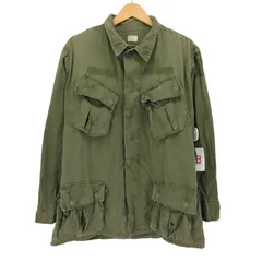 アメリカ軍　ジャングルファティーグジャケット 5th　S-R 70's アメリカ軍 実物 ジャングルファティーグ ジャケット 5th