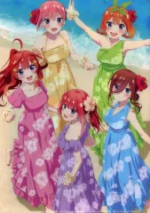 【中古】クリアファイル ティザービジュアル A4クリアファイル 「劇場版 五等分の花嫁＊」 ムビチケカード購入特典