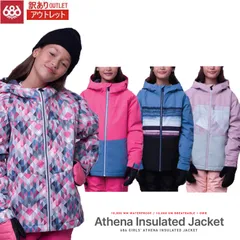訳あり アウトレット スノーウェア ジャケット キッズ ジュニア 23-24 686 ATHENA INSULATED JACKET Sサイズ シックスエイトシックスのサムネイル