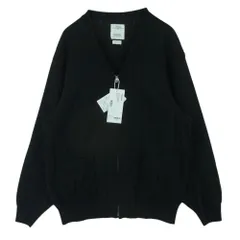 VISVIM ビズビム 23AW 0123205012005 KNIT ZIP CARDIGAN ニット ジップ カーディガン ブラック系 3【中古】のサムネイル