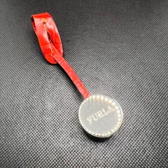 FURLA フルラ バッグチャーム レザー レッド