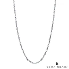 ライオンハート LH-1 ミディアム チェーンネックレス 変形ベネチアン サージカルステンレス316L シルバー 金属アレルギー対応 メンズ ブランド チェーン ネックレス