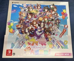 ウマ娘 プリティｰダｰビｰ 熱血ハチャメチャ大感謝祭!DELUXE BOX ブロックフィギュアセット スペシャルポーチ アートワークス ステッカー