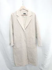 ◇ ⊇◎ URBAN RESEARCH アーバンリサーチ 羊毛混 長袖 コート サイズ38 グレージュ系 レディース E  【1502200015307】