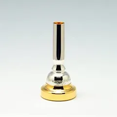 ♪フリューゲルホルンマウスピース【金メッキ仕上げ加工】格安にて！6,600円 ♪【全国対応】各種金管楽器のマウスピース・【金メッキ仕上げ