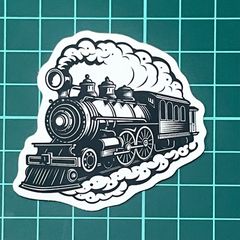 318 ステッカー シール SL列車 蒸気機関車 トレイン コレクション レトロ