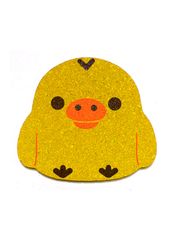 [신속 발송] 나가노 팩토리 리락쿠마 다이컷 코스터 (키이로이트리) RK351T 베이지 7.7cm