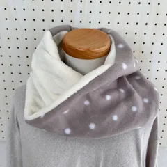 ＃19 ふわもこ　スヌード✳︎ドット