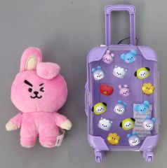 [중고] 봉제인형 COOKY(정국) 인형&케이스(BIG & TINY) 봉제인형 [BT21]