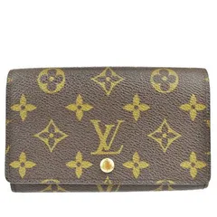 【中古】 ルイヴィトン LOUIS VUITTON ポルトモネ ビエ トレゾール L字ファスナー 二つ折り 財布 モノグラム レザー M61730 05ML212