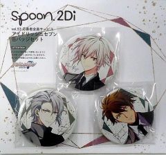[중고] 배지·핀즈 TRIGGER 캔 배지 3개 세트 [아이돌리쉬 세븐] spoon.2Di vol.53 응모자 전원 서비스