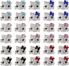 Hello Kitty Nail Art Charms, Set of 30, 3D Hello Kitty Nail Decorations, Jewelry Parts, Decorative Parts, Cute, Handmade, 6 Colors