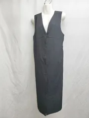 ◇ Θ URBAN RESEARCH アーバンリサーチ ロング丈 ジャンパー　スカート サイズF ブラック レディース P  【1409250048692】