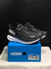 ホカオネオネ HOKAONEONE CLIFTON 9 クリフトン 9  ランニングシューズ ランニング ロード マラソン ランシュー 厚底  男女兼用 ブラック×ホワイト 送料無料