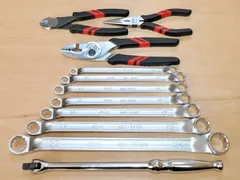 KTC めがねレンチ 7本＋スピンナハンドル＋握り物 3点 セットのサムネイル