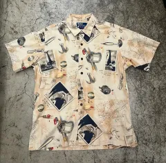 90s ポロ Ralph Lauren(ラルフローレン) ビンテージキャンプ シャツ