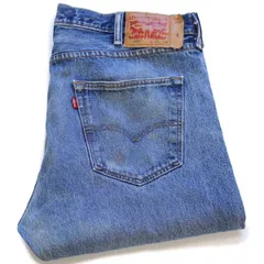 メキシコ製 Levi'sリーバイス 501 デニムパンツ W38 L34★SDP3358 ジーンズ ストレート ヒゲ オーバーサイズ ビッグサイズ