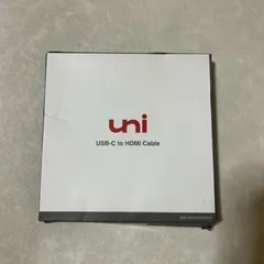 E-47　uni USB C HDMI 変換ケーブル