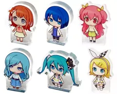 【中古】アクリルスタンド・アクリルパネル 全6種セット 「プロジェクトセカイ カラフルステージ! feat. 初音ミク ころっと アクリルフィギュアコレクション MORE MORE JUMP!」