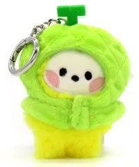 【中古】キーホルダー CHIMMY(ジミン) minini フルーツ ぬいぐるみキーリング 「BT21」