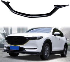 マツダ CX-5 KF系 CX-8 KG系 (2017-2020) 対応 センターグリルモール フロントグリルカバー ABS ブラック ドレスアップ パーツCYB686目玉商品