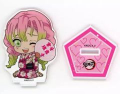 【中古】アクリルスタンド・アクリルパネル 甘露寺蜜璃 「鬼滅の刃×嵐電×映画村 京ノ御仕事参 ぺたん娘 トレーディングアクリルスタンド 夏祭りVer. Vol.2」
