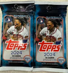 2024 Topps Series 1 ベースボールパック - モンスターボックス 2パック 