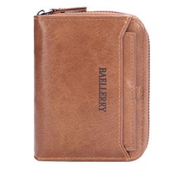 【 送料無料 】 W11 メンズ 財布  二つ折り財布(茶)  パスケース 人気   小銭入れ 新品 未使用